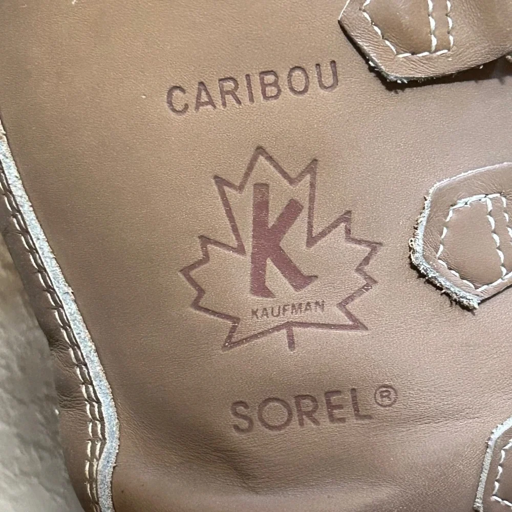 Vintage Sorel Kaufman Caribou Pac Boots Made Canada Approx Men 9 Wool Lined READ